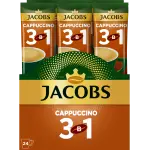 Кофейный напиток Jacobs 3в1 Cappuccino 12.5г*24шт