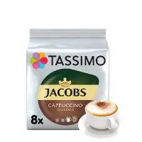 Кофе в капсулах Tassimo Jacobs Cappuccino 8шт, 260 г