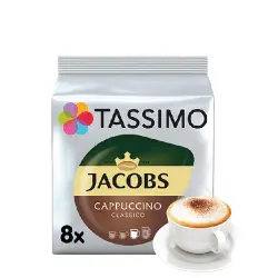Кофе в капсулах Tassimo Jacobs Cappuccino 8шт, 260 г