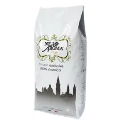 Кофе в зёрнах Nero Aroma Exclusive 100% Arabica 1 кг Кофе в зёрнах Nero Aroma Exclusive 100% Arabica 1 кг